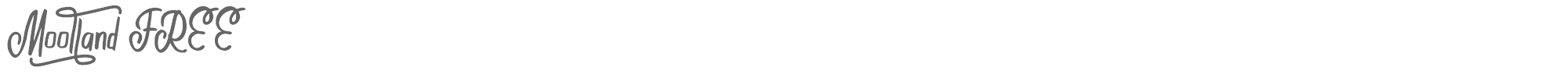 Moolland Moolland FREE.ttf font preview